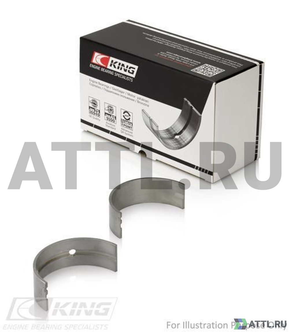 KING MB1284SV Вкладыши коренные STD