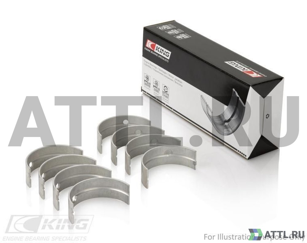 KING MB4012AM0.75 Вкладыши коренные +0.75