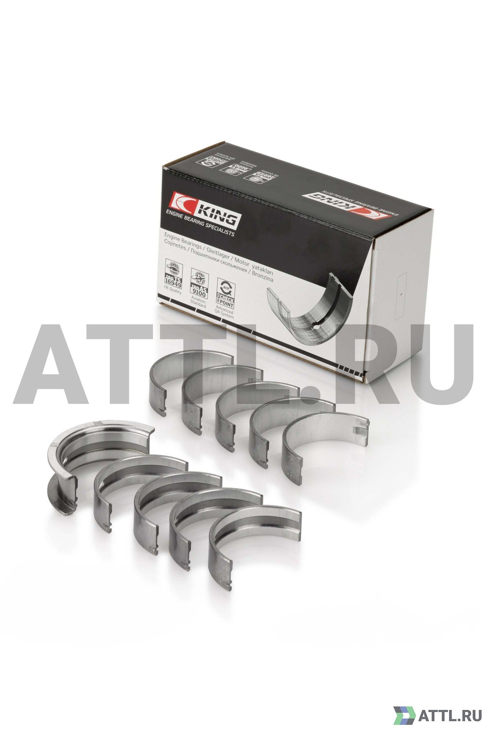 KING MB5070AM0.25 Вкладыши коренные +0.25