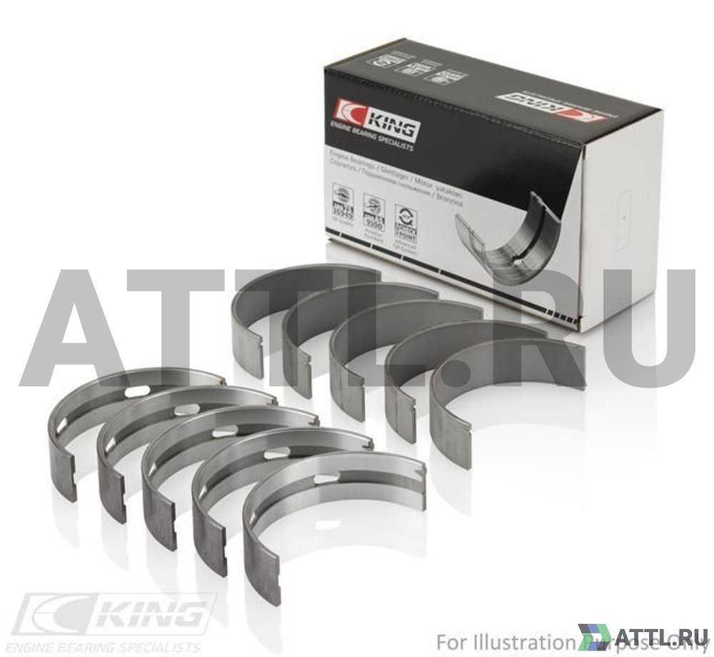 KING MB5330XA Вкладыши шатунные STD