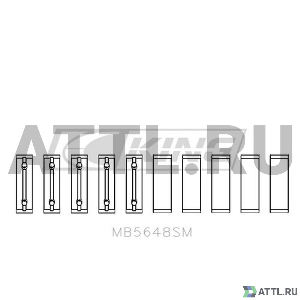 KING MB5648SM Вкладыши коренные STD