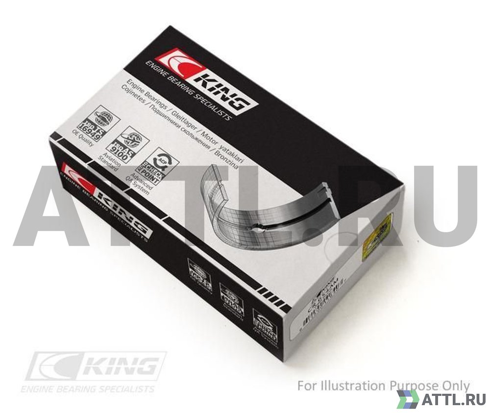 KING TW311CP Полукольца коленвала упорные STD