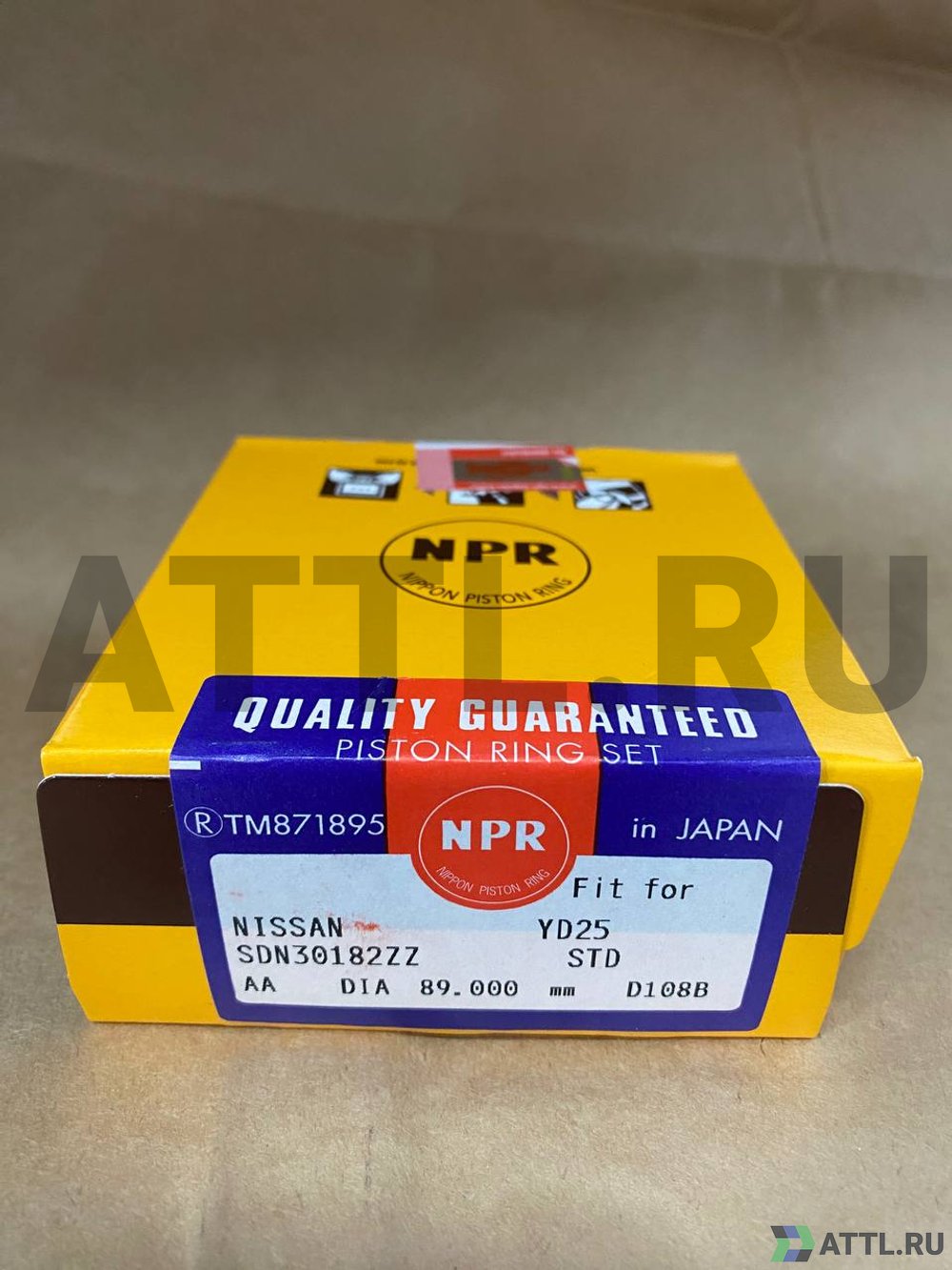 NPR SDN30182ZZ STD Поршневые кольца YD25DDTi