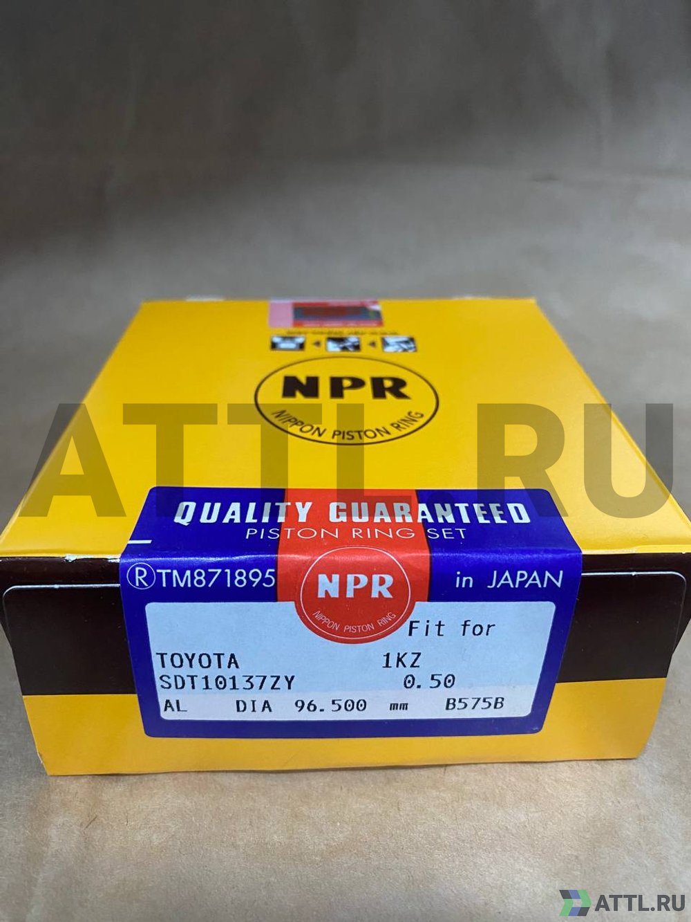 NPR SDT10137ZY 050 Поршневые кольца 1KZ-TE