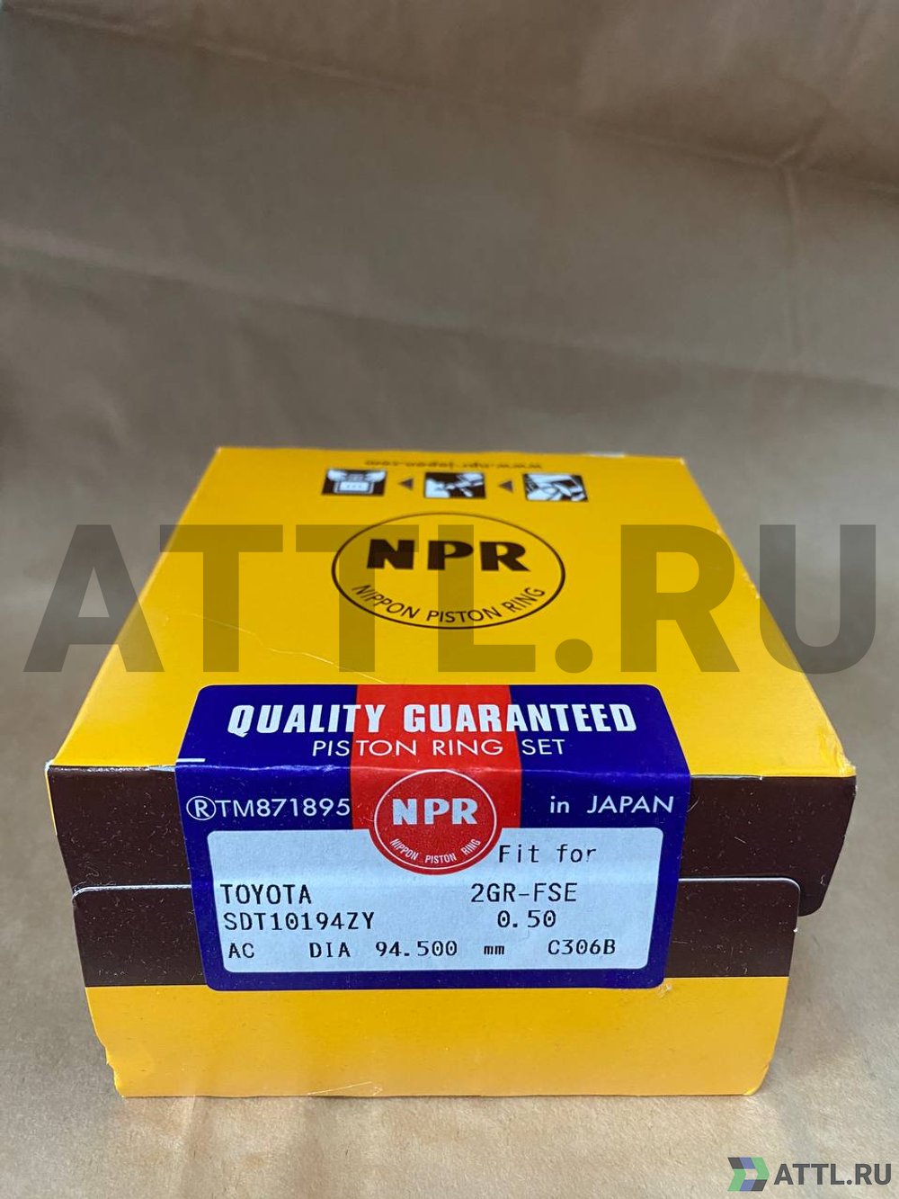 NPR SDT10194ZY 050 Поршневые кольца 2GR-FE