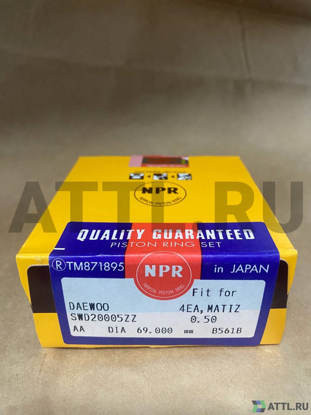 NPR SWD20005ZZ 050 Поршневые кольца 4EA