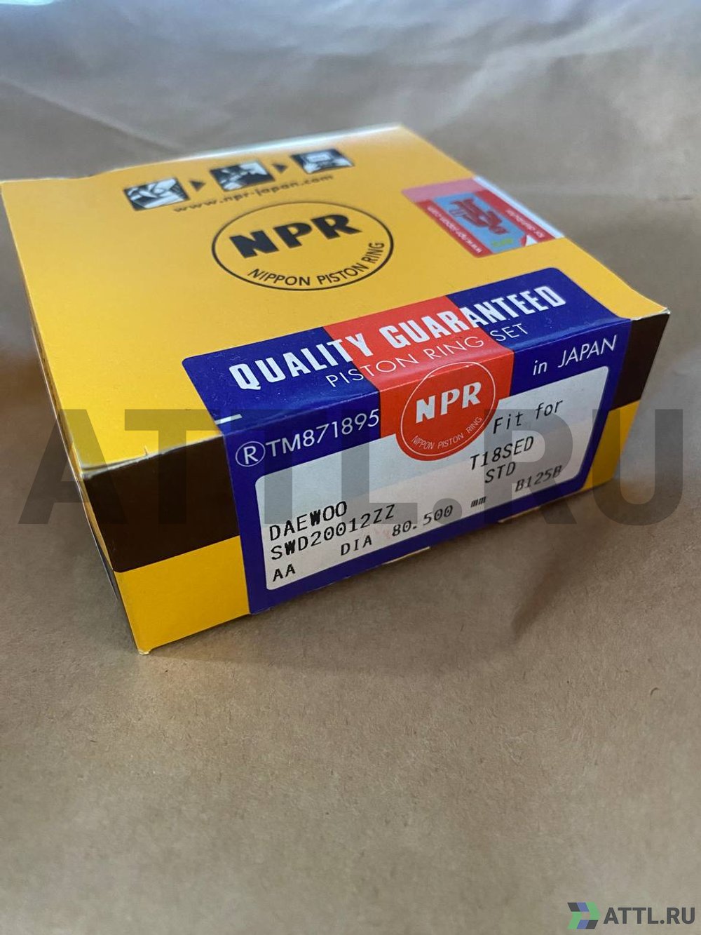 NPR SWD20012ZZ STD Поршневые кольца T18SED