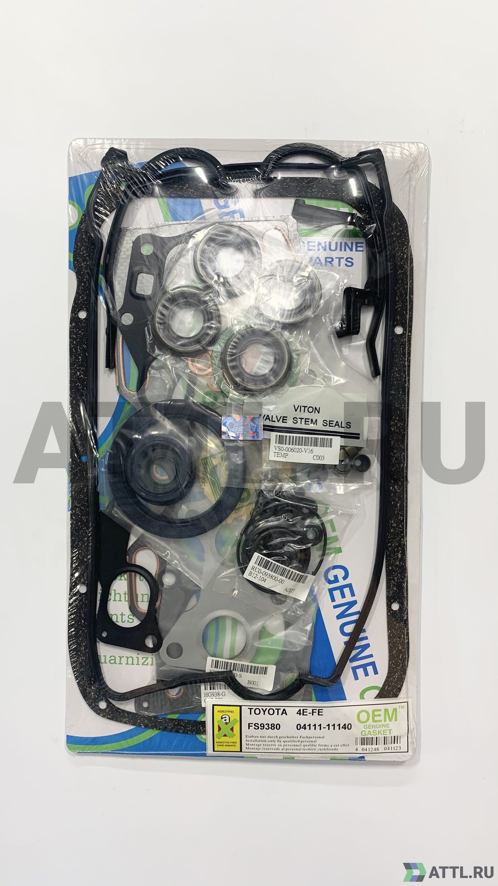 OEM GENUINE GASKET 04111-11140 G Ремкомплект двигателя (FS9380-G)