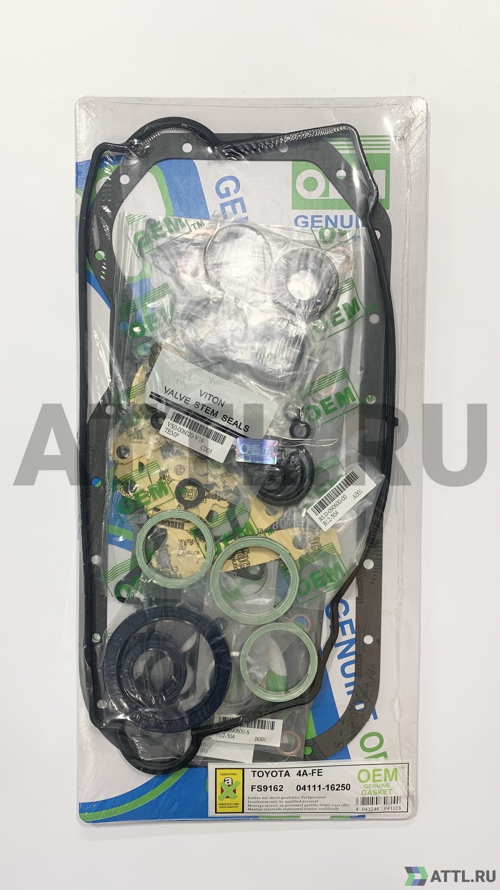 OEM GENUINE GASKET 04111-16250 G Ремкомплект двигателя (FS9162-G)