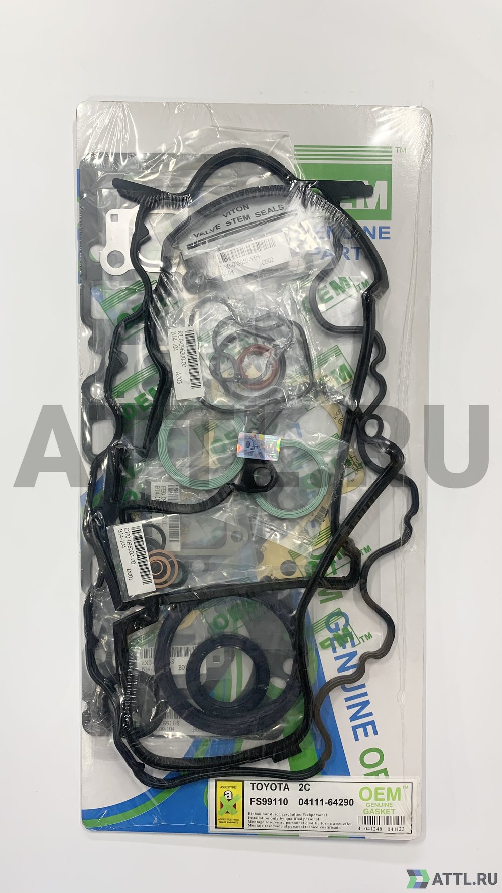 OEM GENUINE GASKET 04111-64290 S Ремкомплект двигателя 2C,2C-E (FS99110-S)