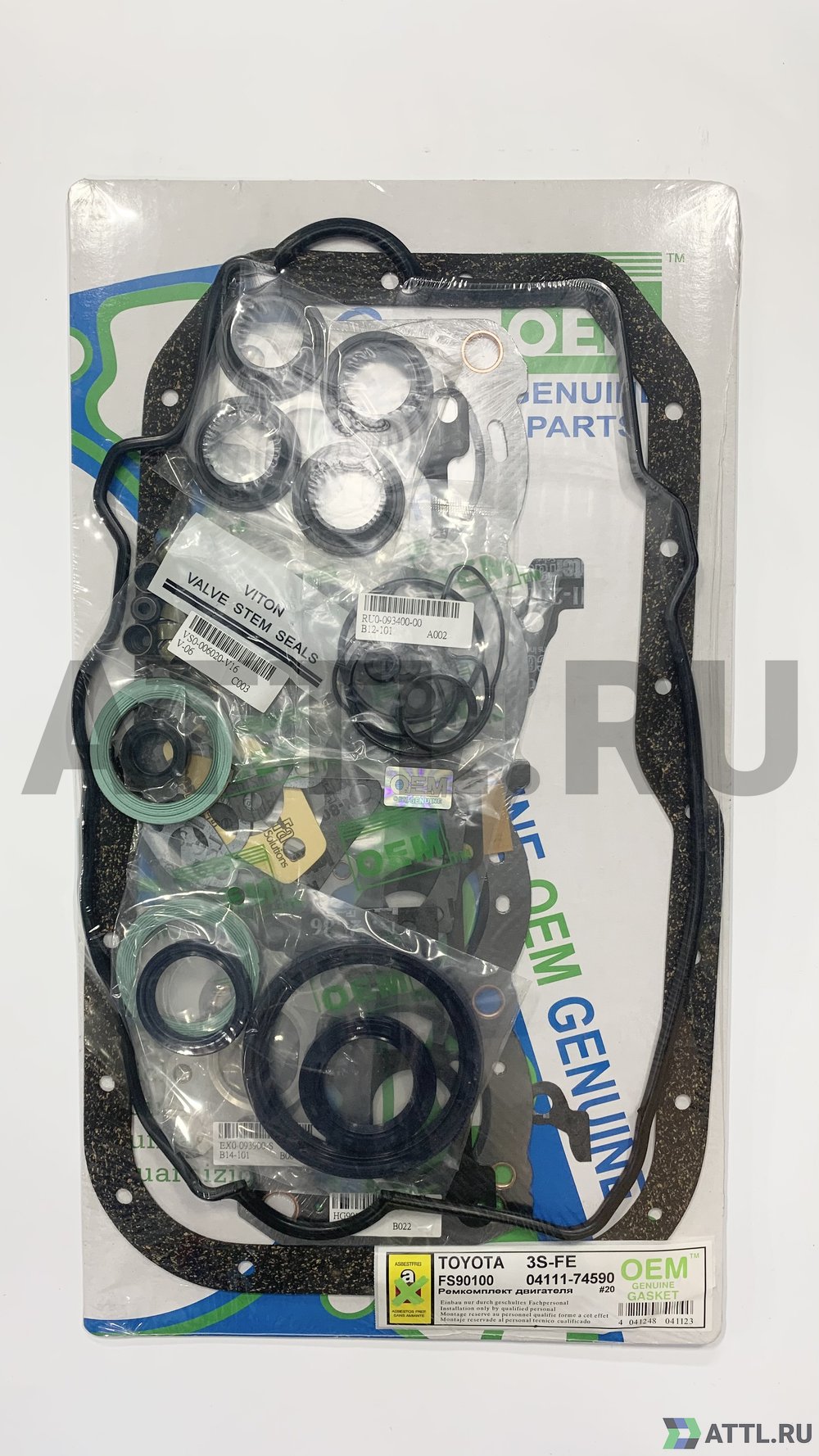 OEM GENUINE GASKET 04111-74590 G Ремкомплект двигателя (FS90100-G)