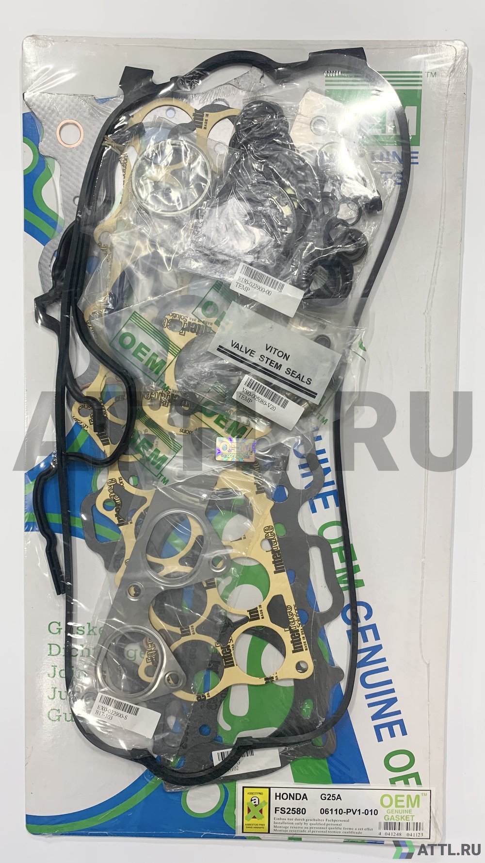 OEM GENUINE GASKET 06110-PV1-010 G Ремкомплект двигателя (FS2580-G)