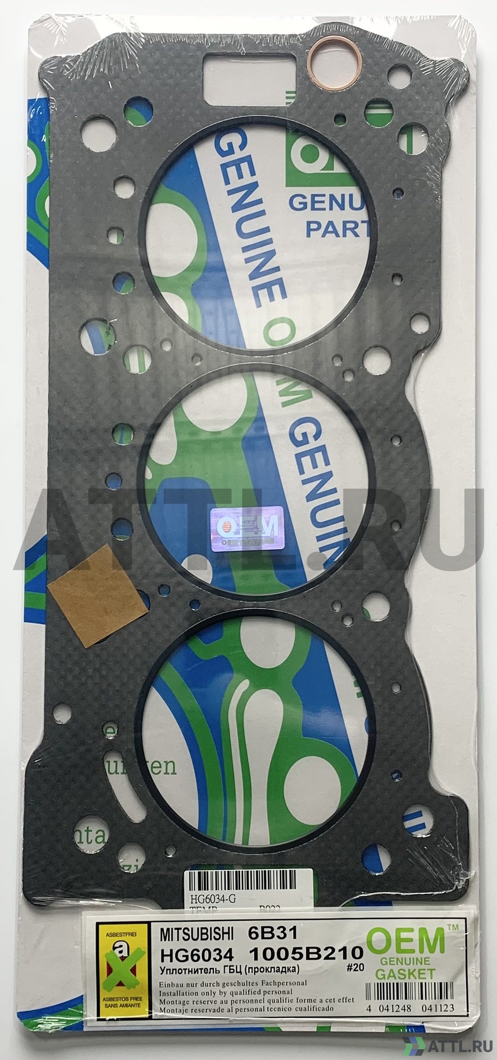 OEM GENUINE GASKET 1005B210 G Прокладка ГБЦ (HG6034 -G)