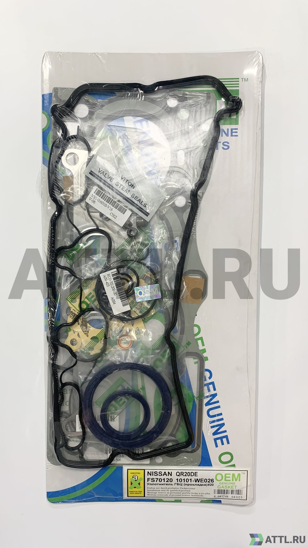 OEM GENUINE GASKET 10101-WE026 S Ремкомплект двигателя (FS70120-S)