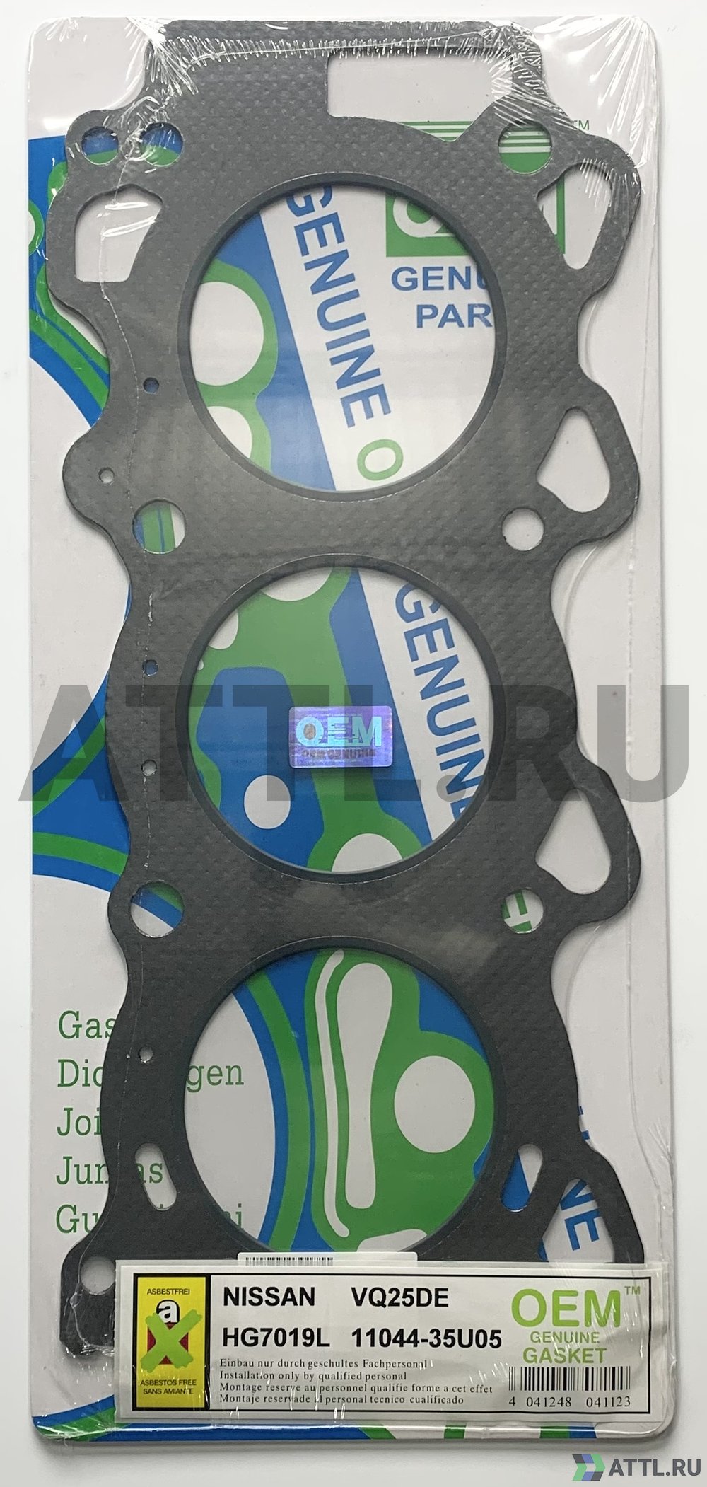 OEM GENUINE GASKET 11044-35U05 G Прокладка ГБЦ (HG7019L-G)