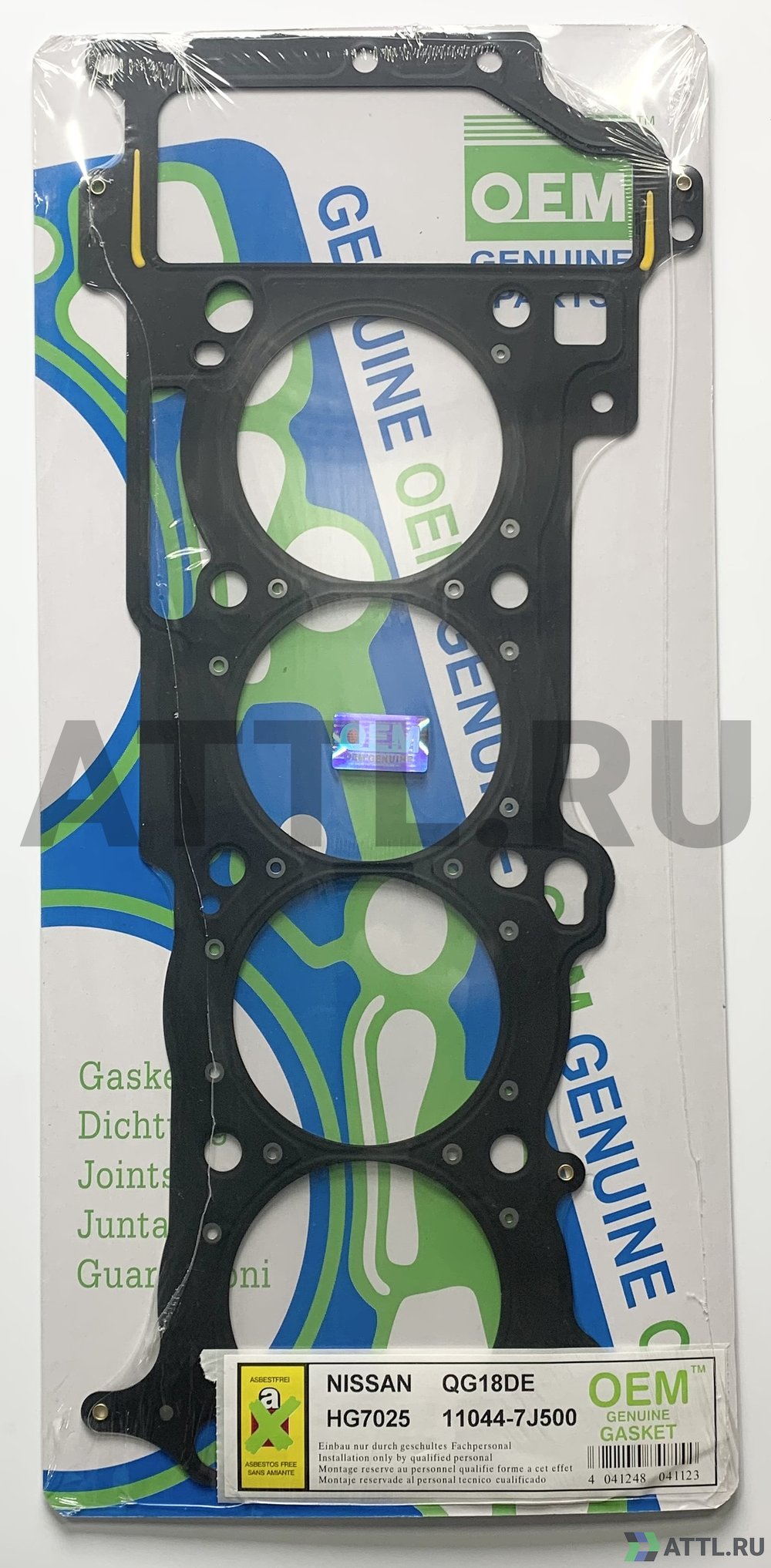 OEM GENUINE GASKET 11044-7J500 S Прокладка ГБЦ (HG7025 S)