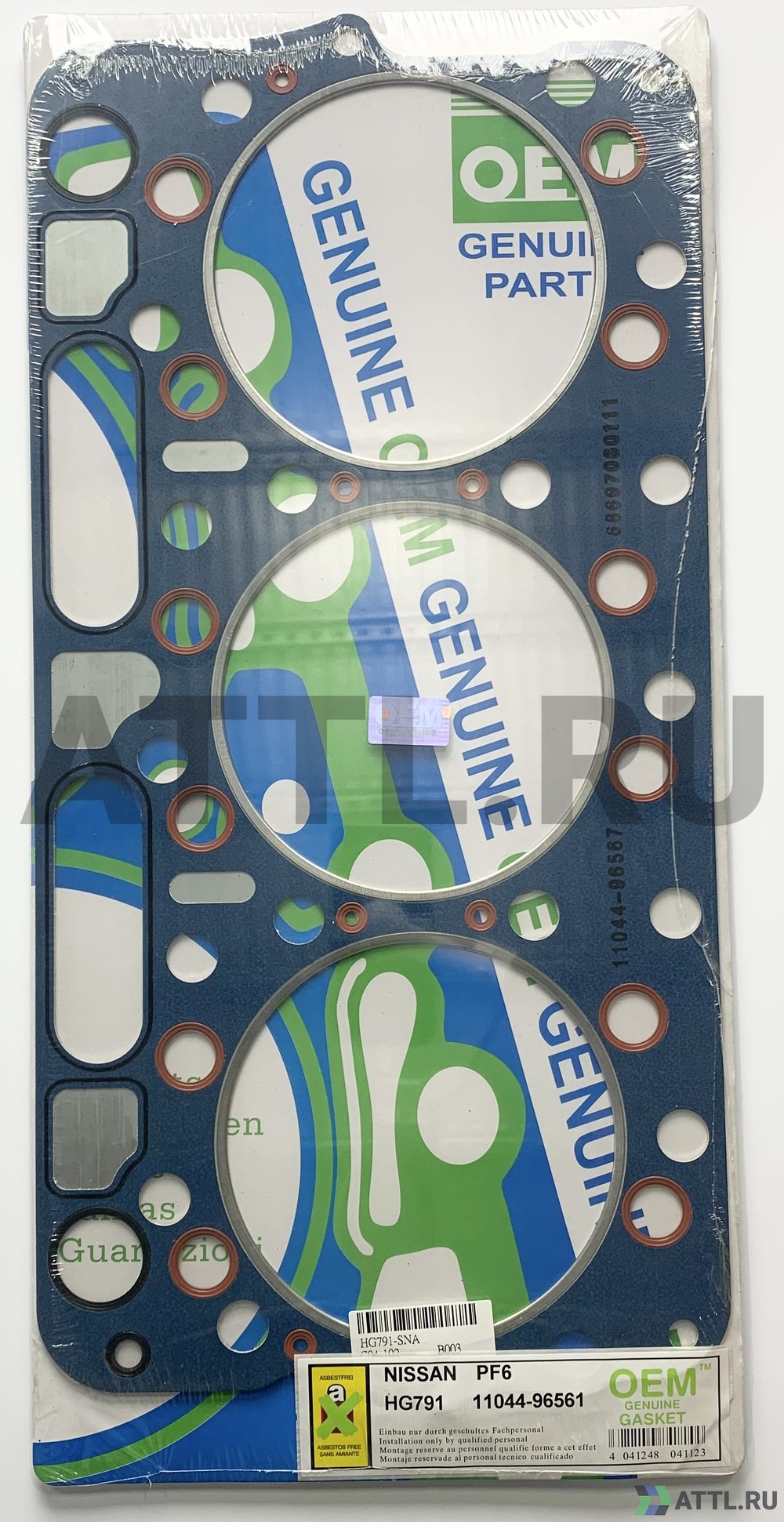 OEM GENUINE GASKET 11044-96561 SNA Прокладка ГБЦ (HG791-SNA)