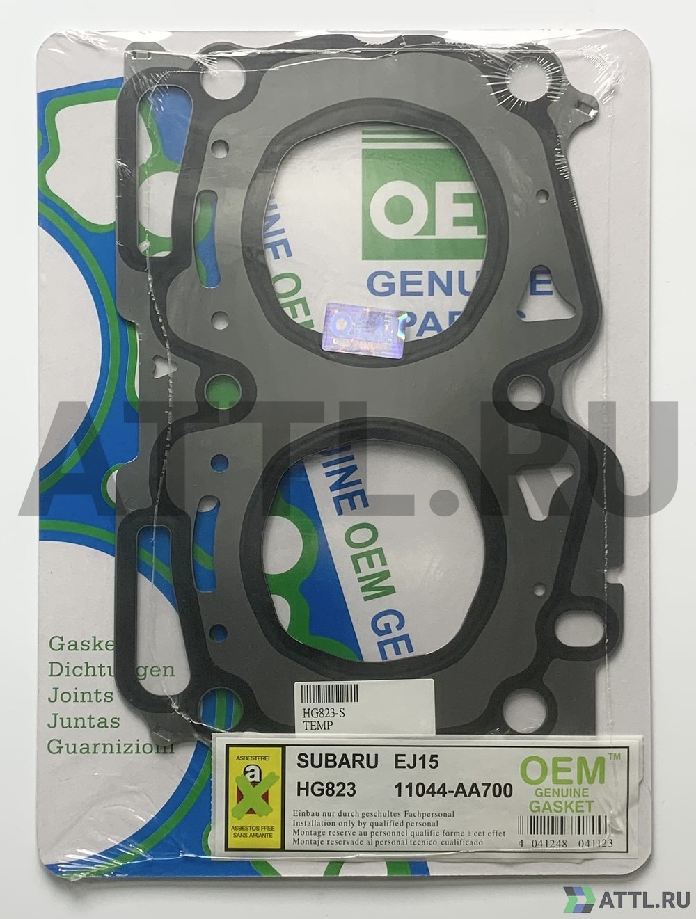 OEM GENUINE GASKET 11044-AA700 S Прокладка ГБЦ (HG823-S)