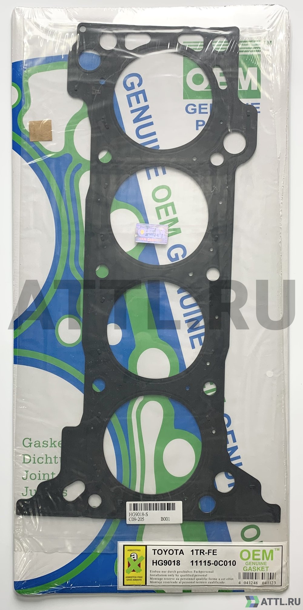 OEM GENUINE GASKET 11115-0C010 S Прокладка ГБЦ (HG9018-S)