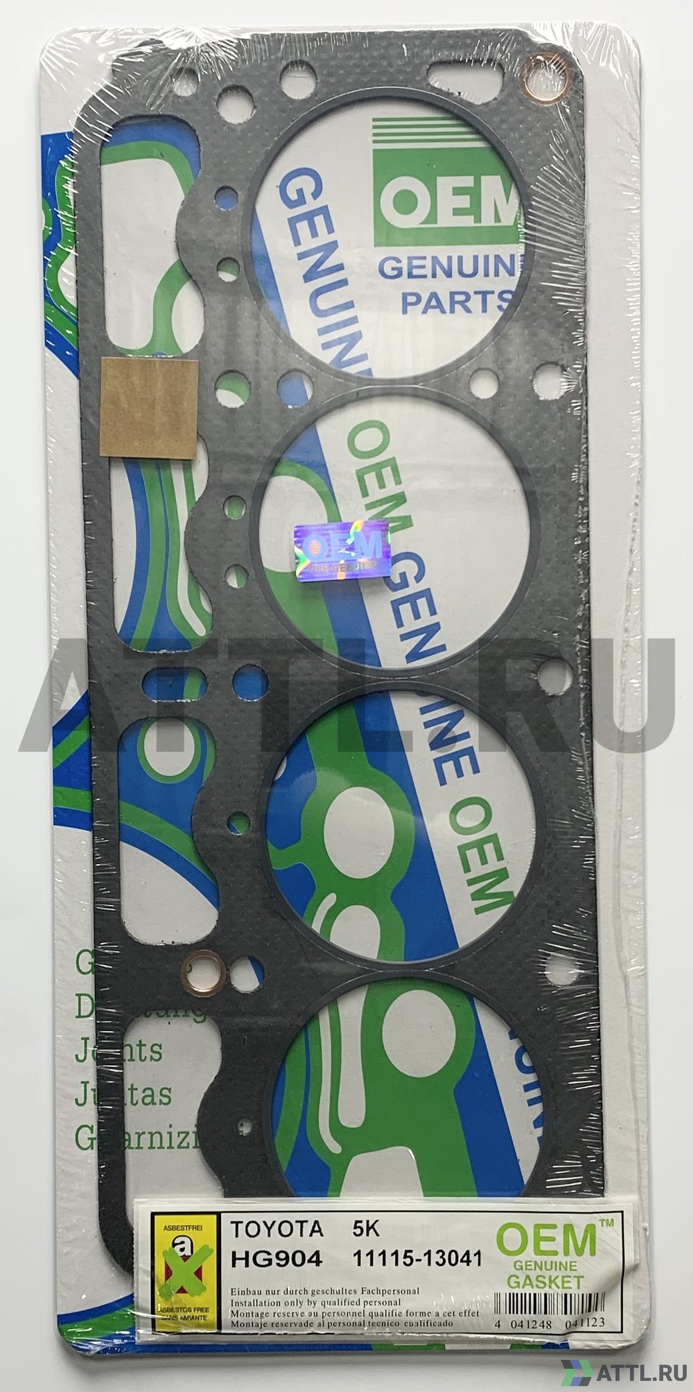 OEM GENUINE GASKET 11115-13041 G Прокладка ГБЦ (HG904-G)