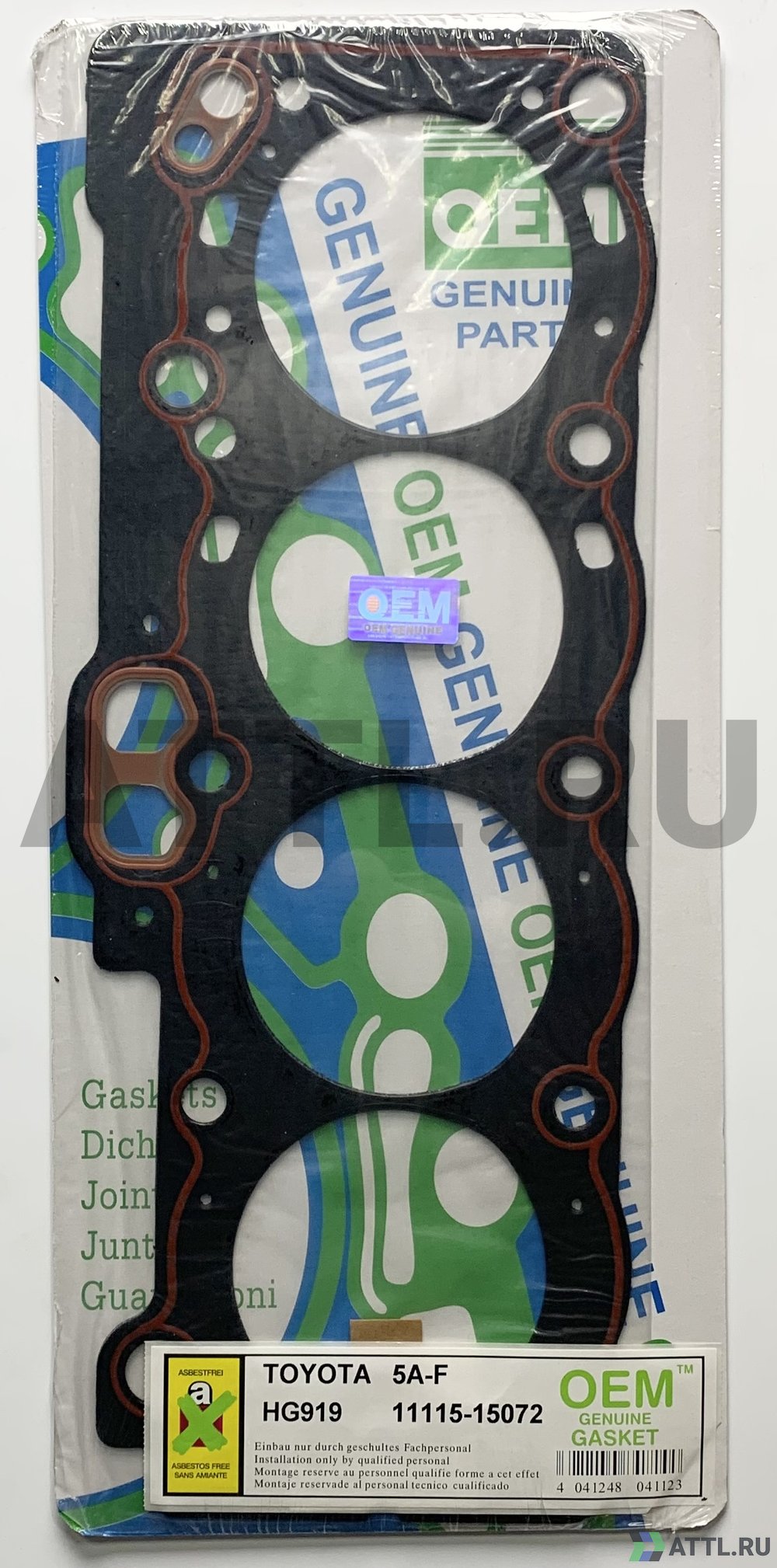 OEM GENUINE GASKET 11115-15072 NA Прокладка ГБЦ (HG919 -NA)