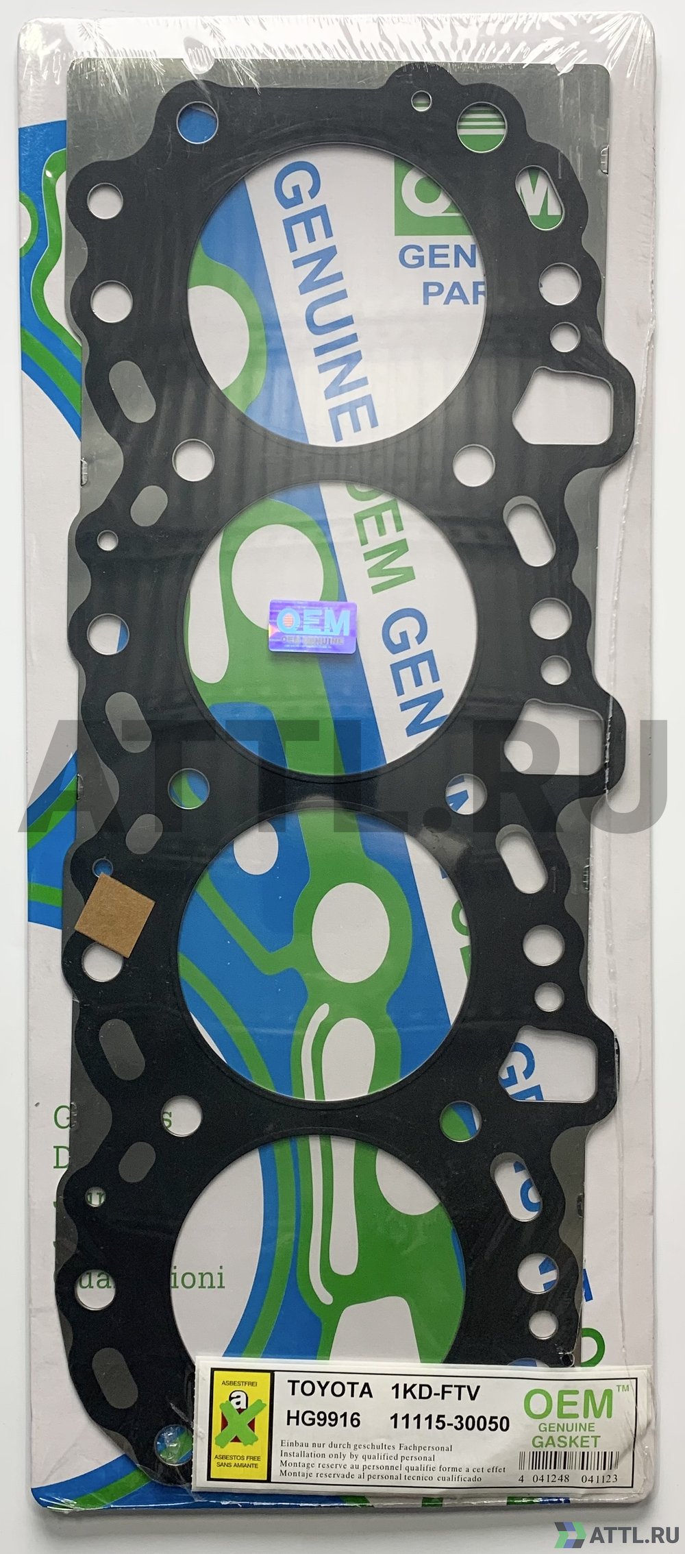 OEM GENUINE GASKET 11115-30050 S Прокладка ГБЦ (HG9916-S)