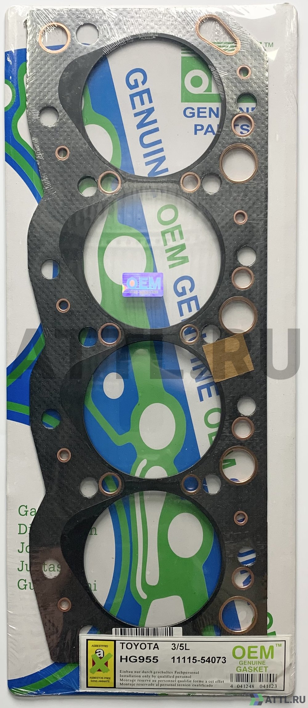 OEM GENUINE GASKET 11115-54073 G Прокладка ГБЦ (HG955-G)