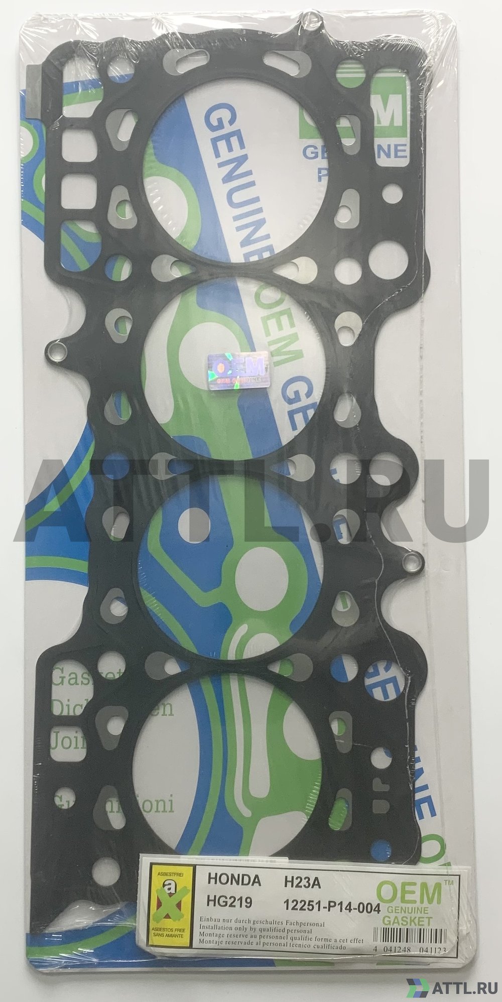 OEM GENUINE GASKET 12251-P14-004 S Прокладка ГБЦ (HG219-S)