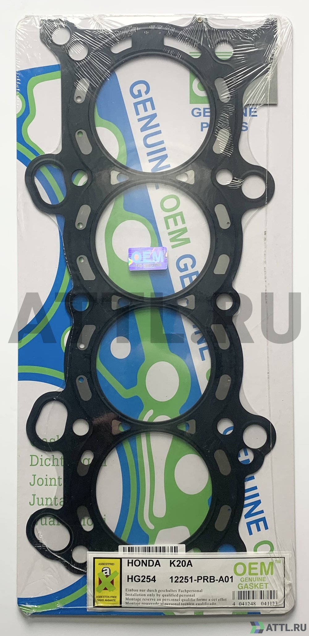 OEM GENUINE GASKET 12251-PRB-A01 S Прокладка ГБЦ (HG254-S)