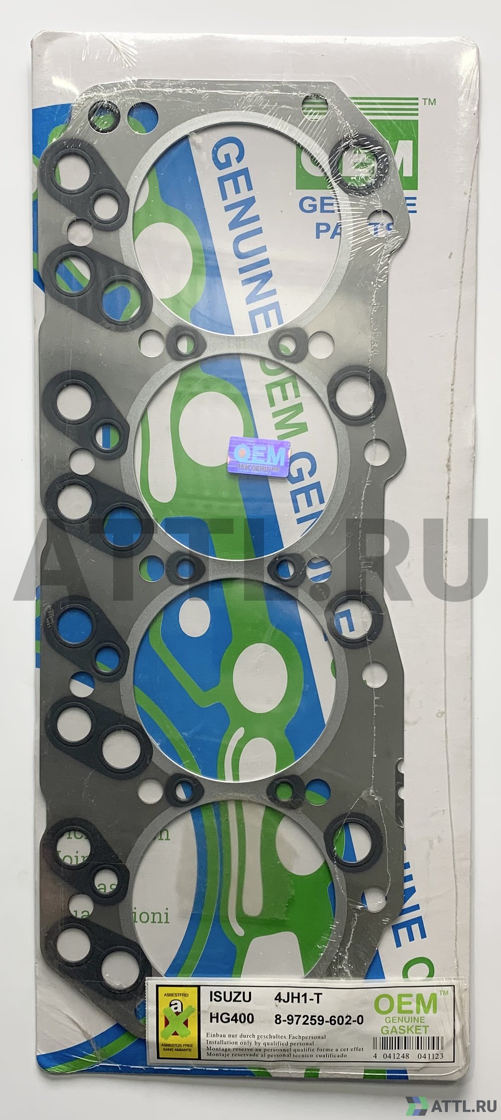 OEM GENUINE GASKET 8-97259-602-0 S Прокладка ГБЦ (HG400-S)