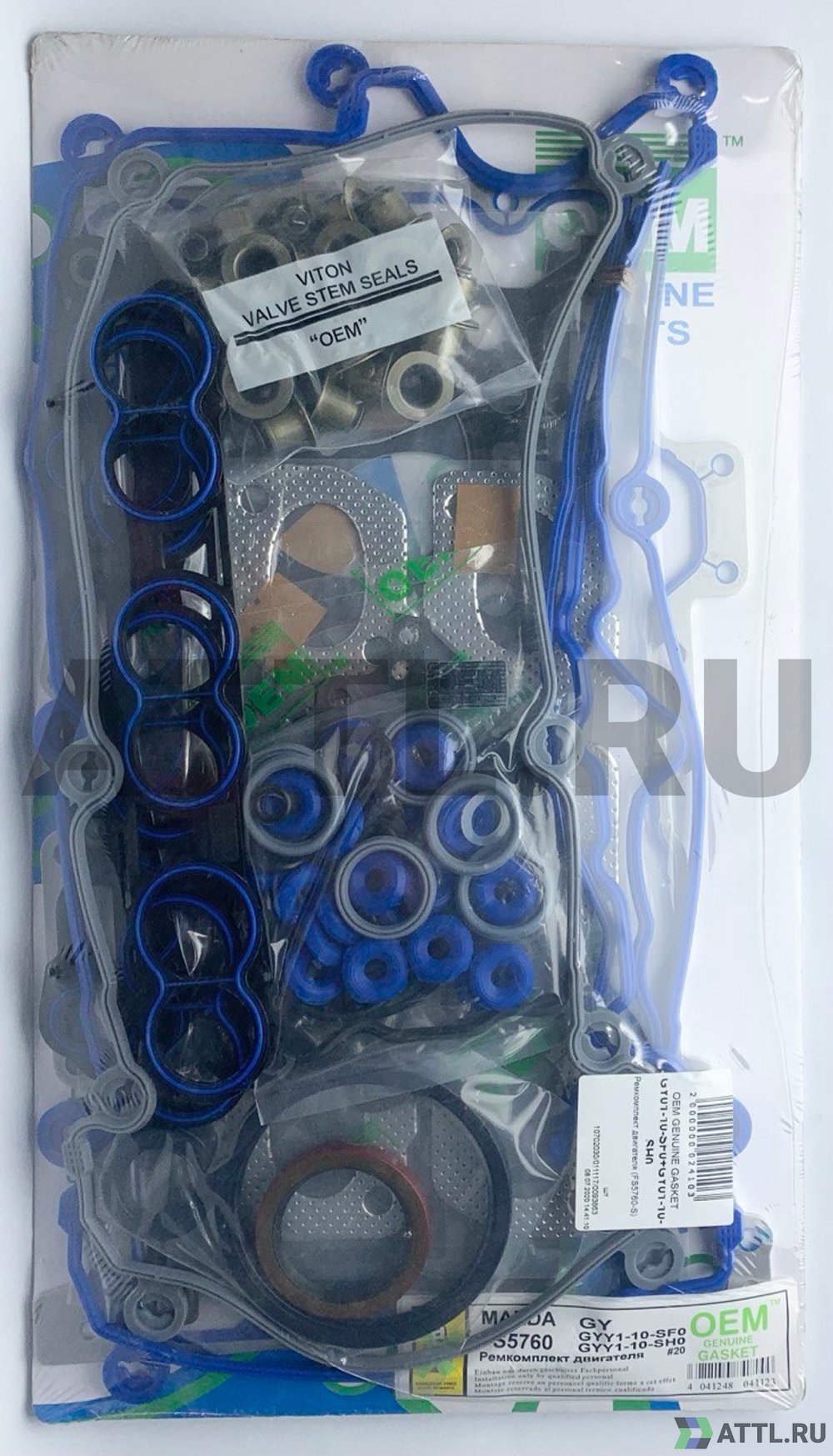 OEM GENUINE GASKET GY01-10-SF0+GY01-10-SH0 Ремкомплект двигателя (FS5760-S)