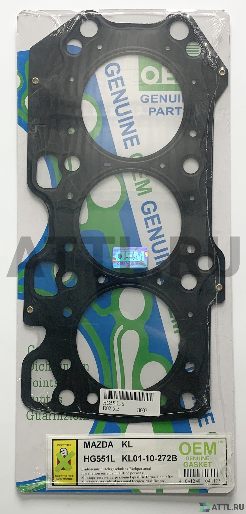 OEM GENUINE GASKET KL01-10-272B S Прокладка ГБЦ (HG551L-S)