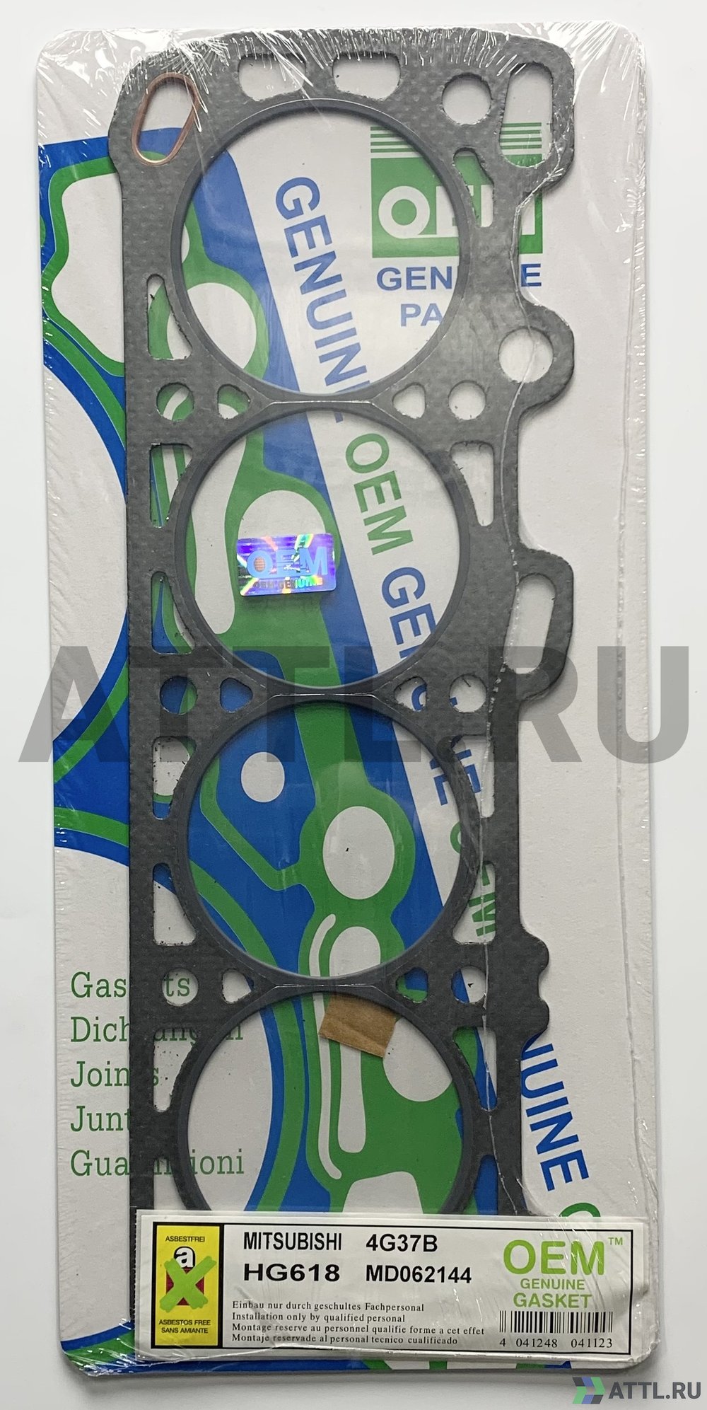 OEM GENUINE GASKET MD062144 G Прокладка ГБЦ (HG618-G)