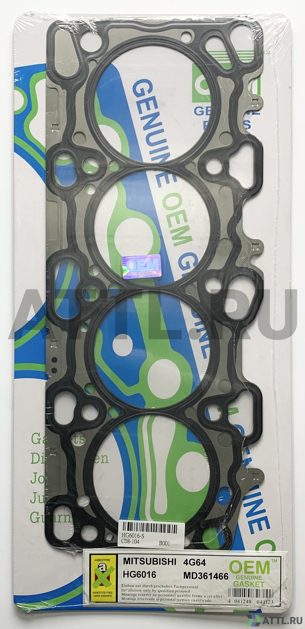 OEM GENUINE GASKET MD361466 S Прокладка ГБЦ (HG6016-S)