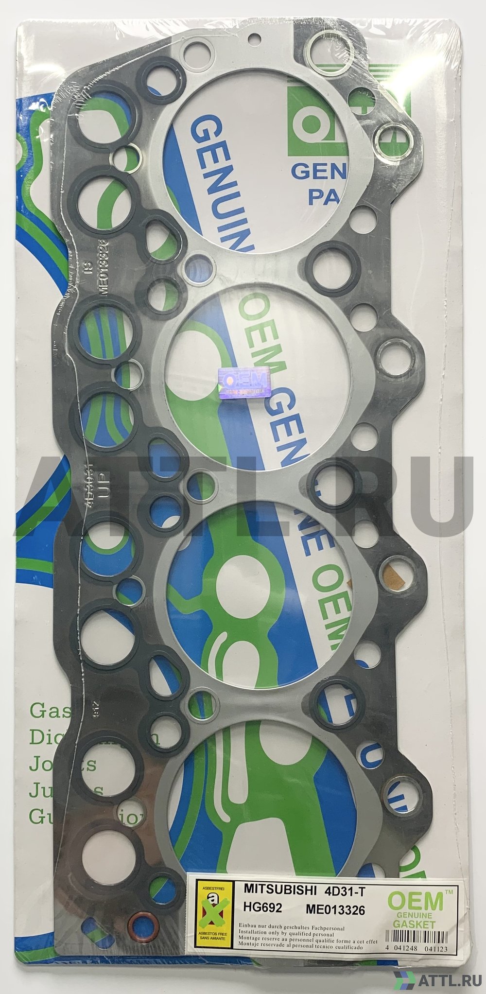 OEM GENUINE GASKET ME013326 S Прокладка ГБЦ (HG692-S)