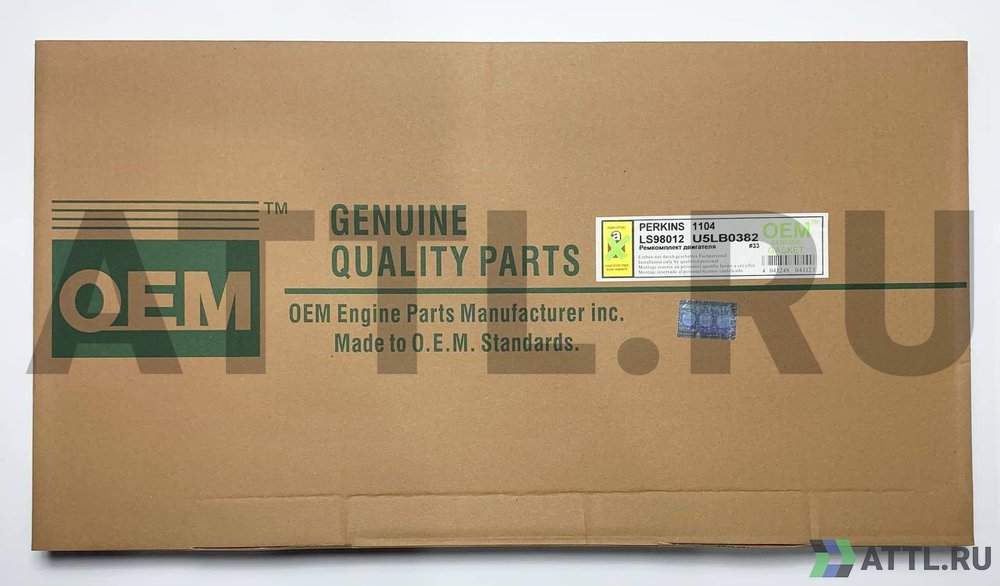 OEM GENUINE GASKET U5LB0382 Ремкомплект двигателя нижний