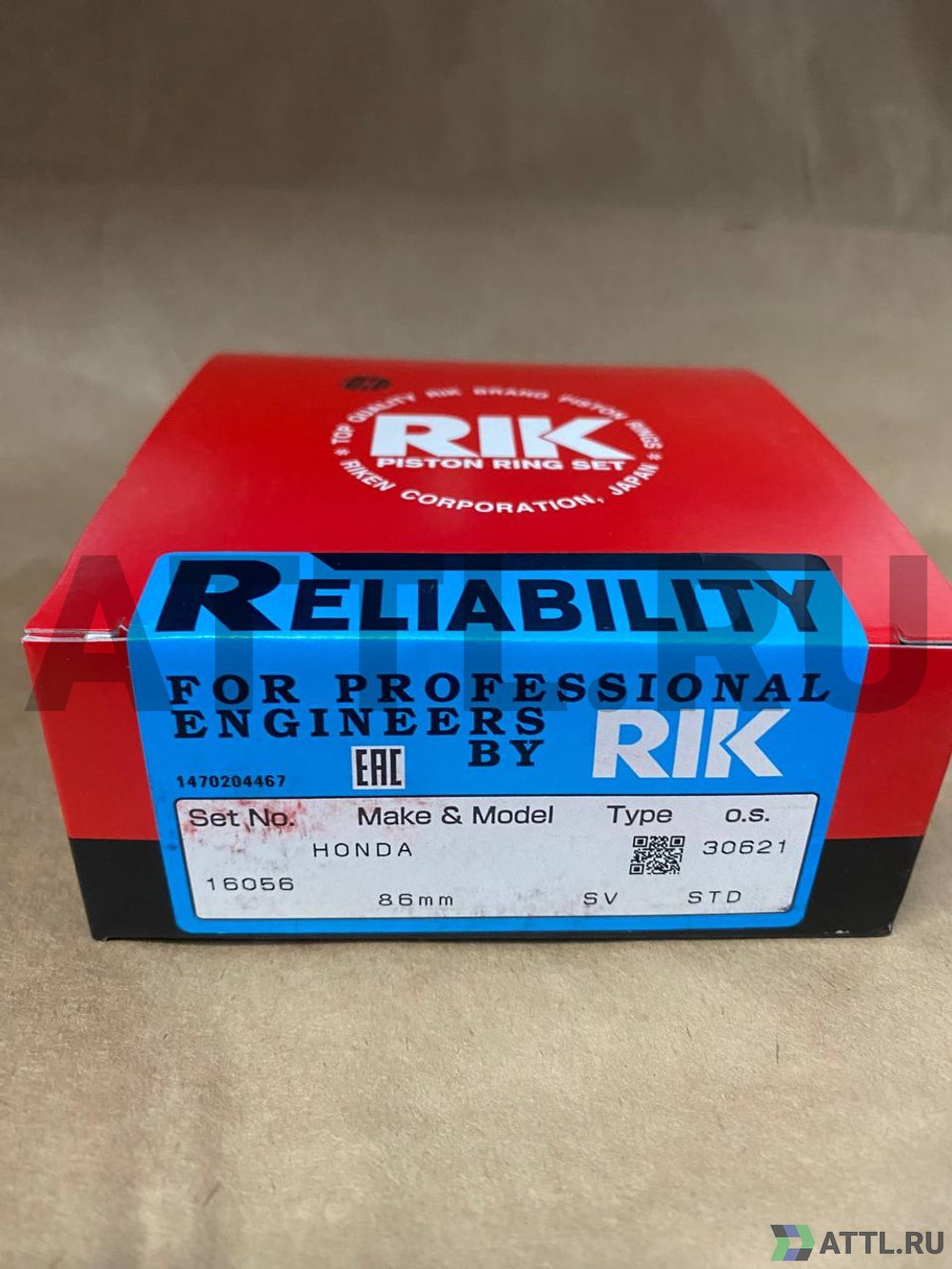 RIK 16056 STD Поршневые кольца F23A