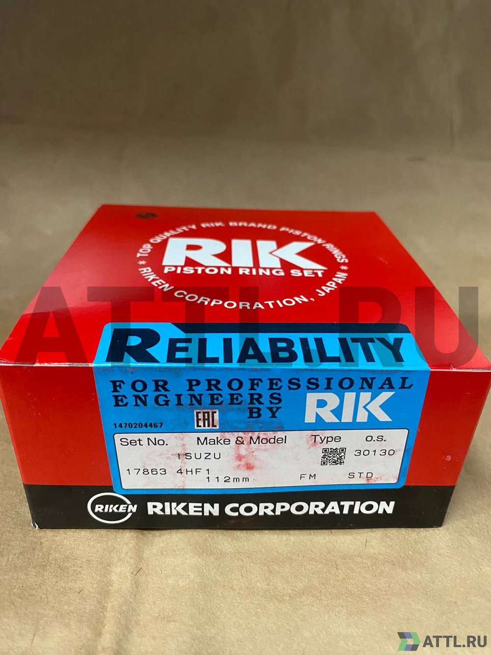 RIK 17863 STD Поршневые кольца 4HF1