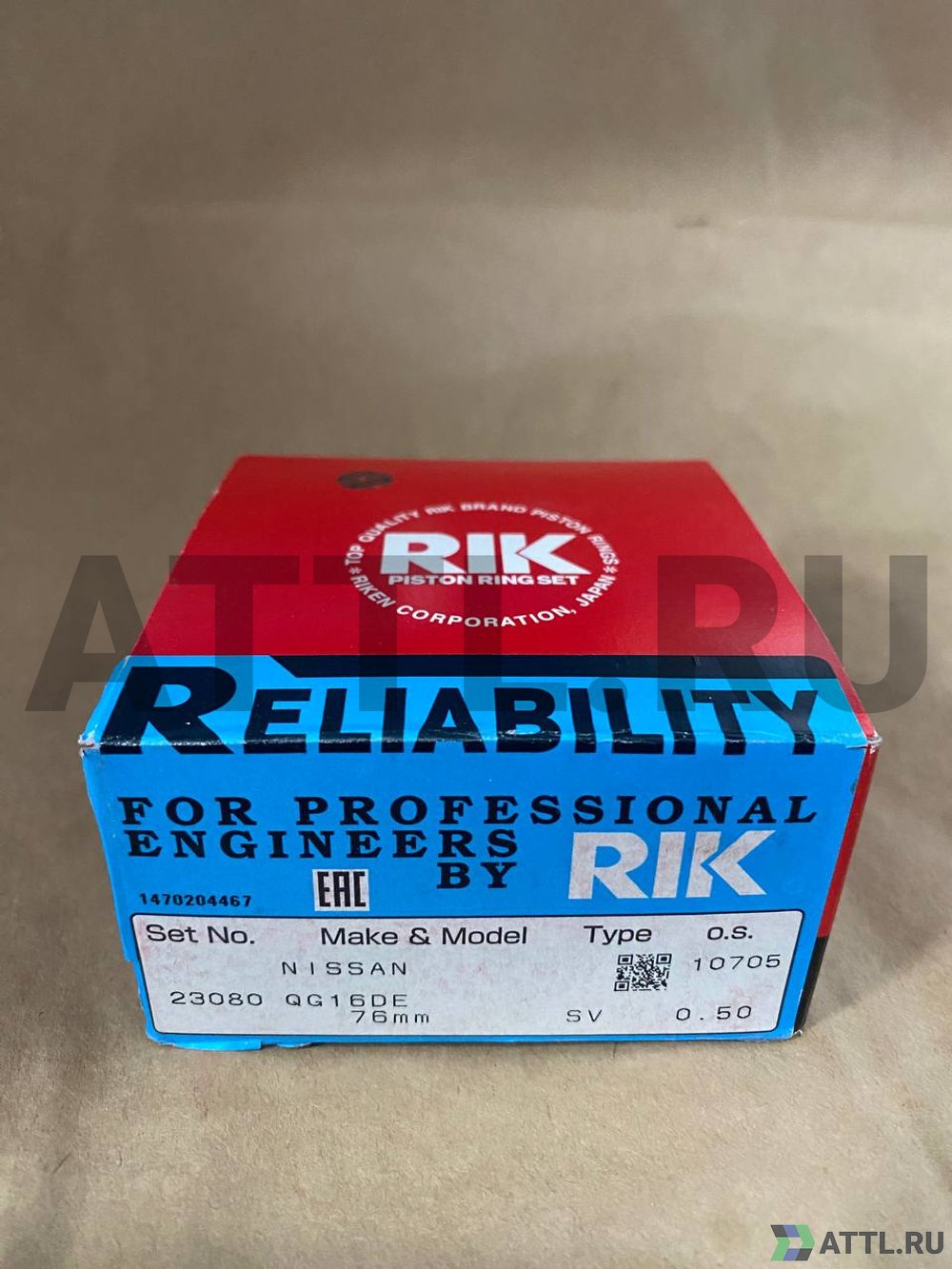 RIK 23080 050 Поршневые кольца QG16DE