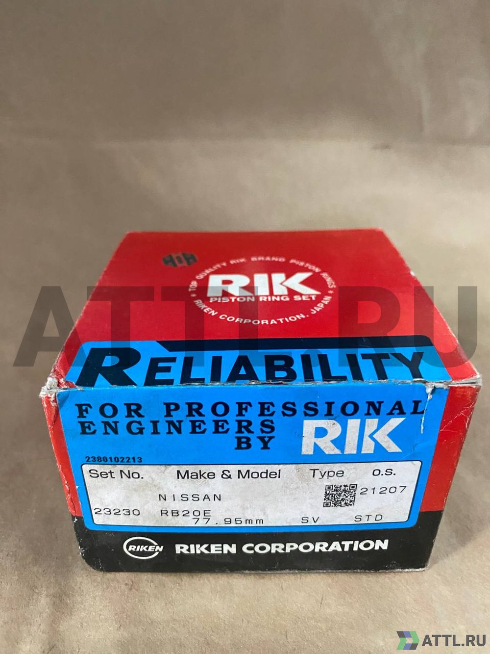 RIK 23230 STD Поршневые кольца RB20E