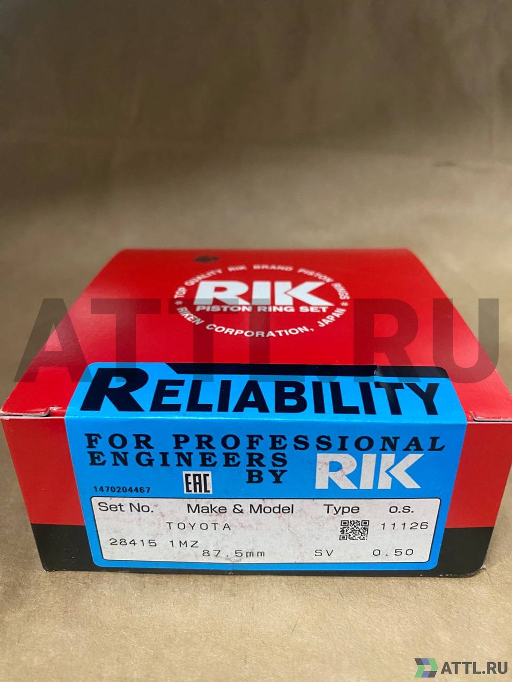 RIK 28415 050 Поршневые кольца 1MZ