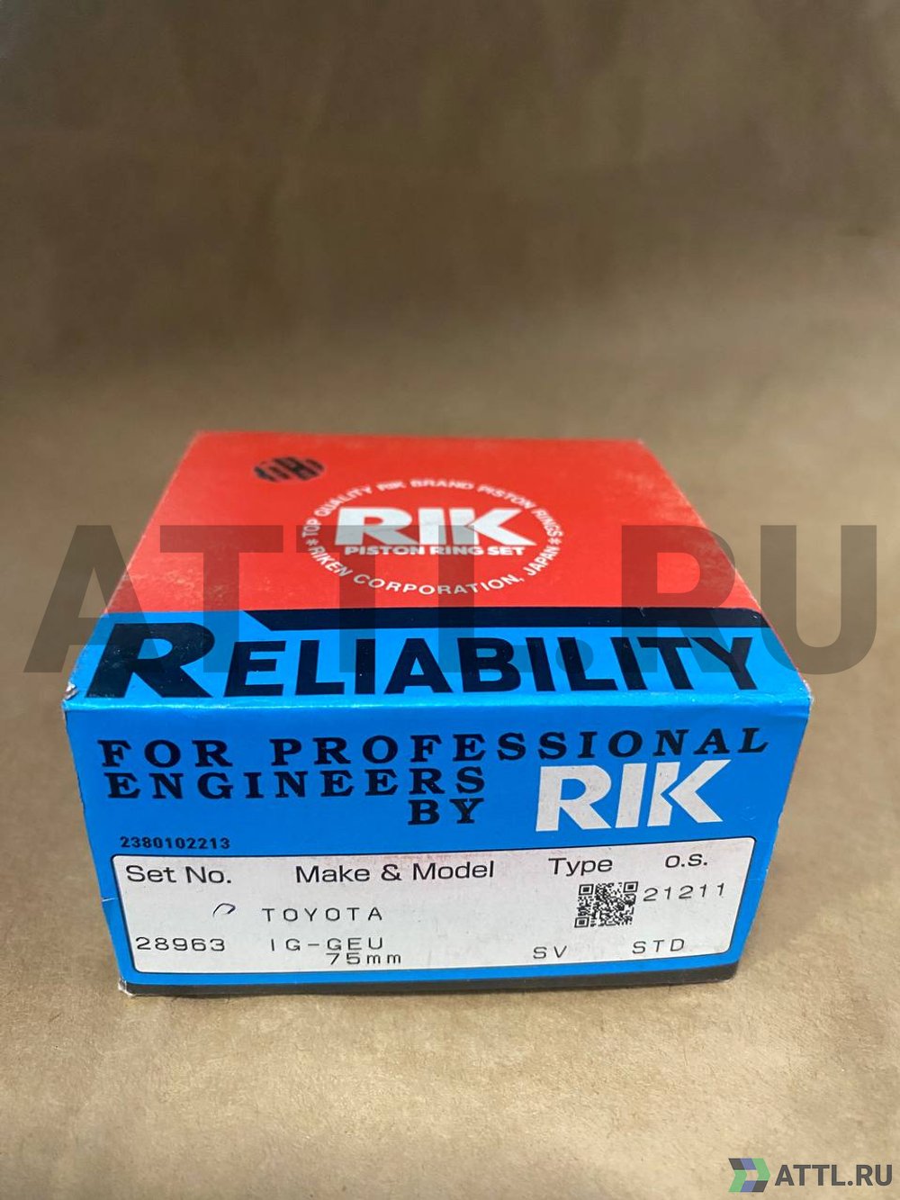 RIK 28963 STD Поршневые кольца 1G-GEu