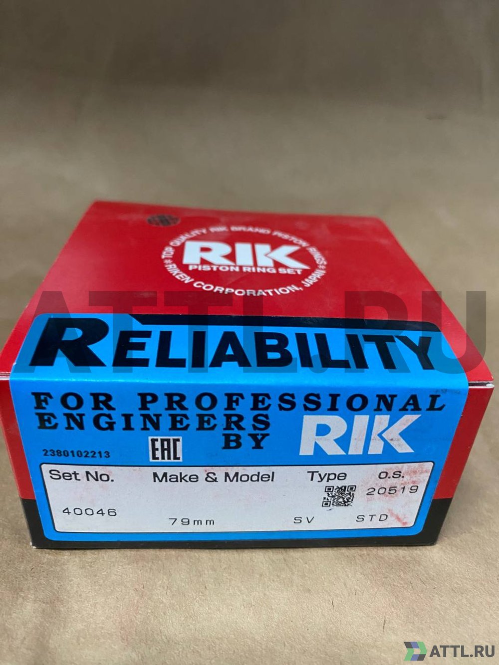 RIK 40046 STD Поршневые кольца D-TEC1.6