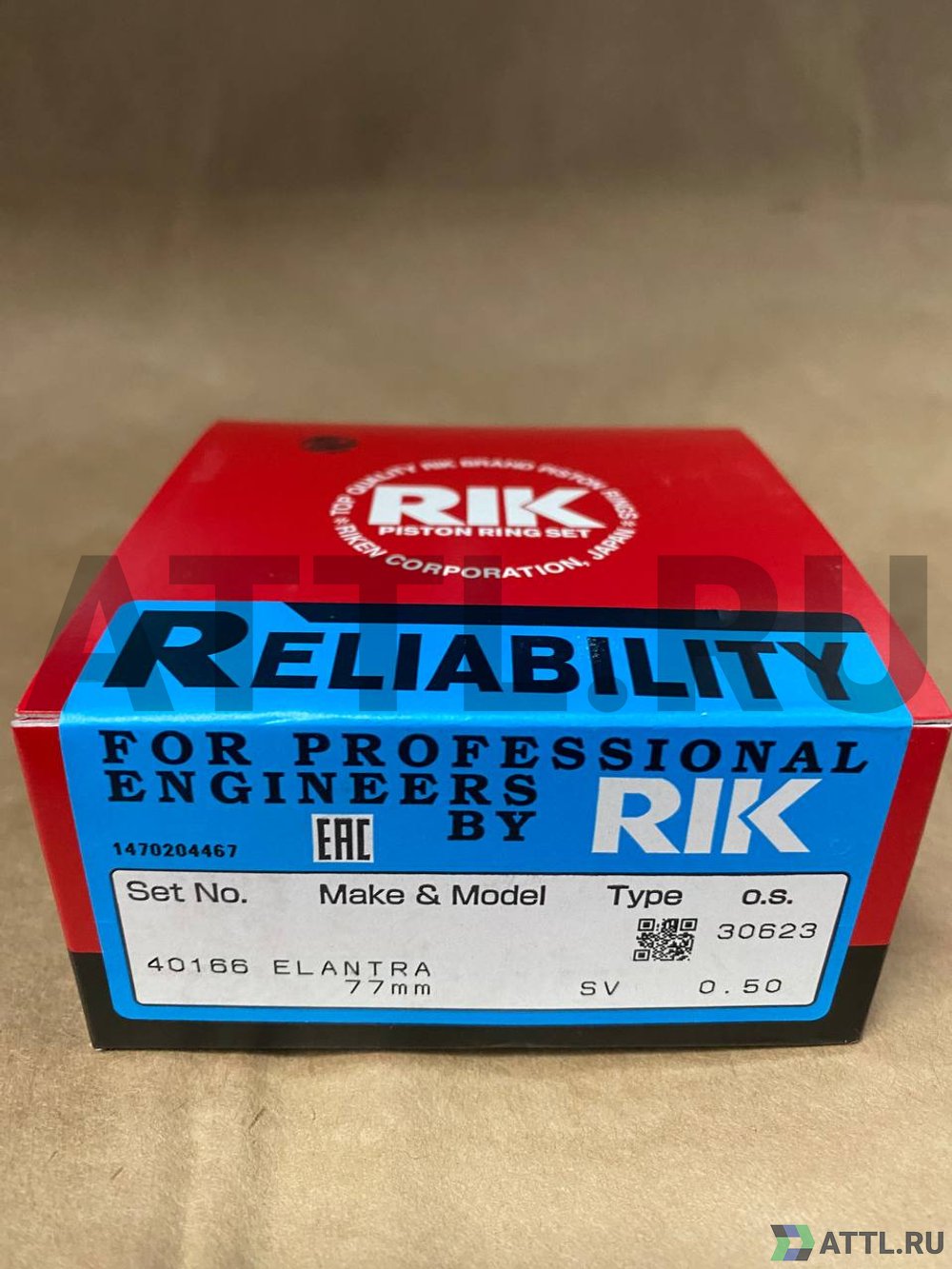 RIK 40166 050 Поршневые кольца G4FA