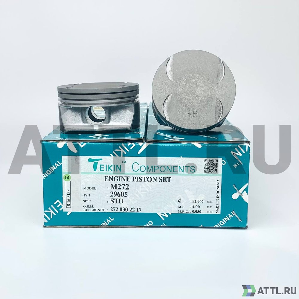 TEIKIN 29605 std Комплект поршней M272