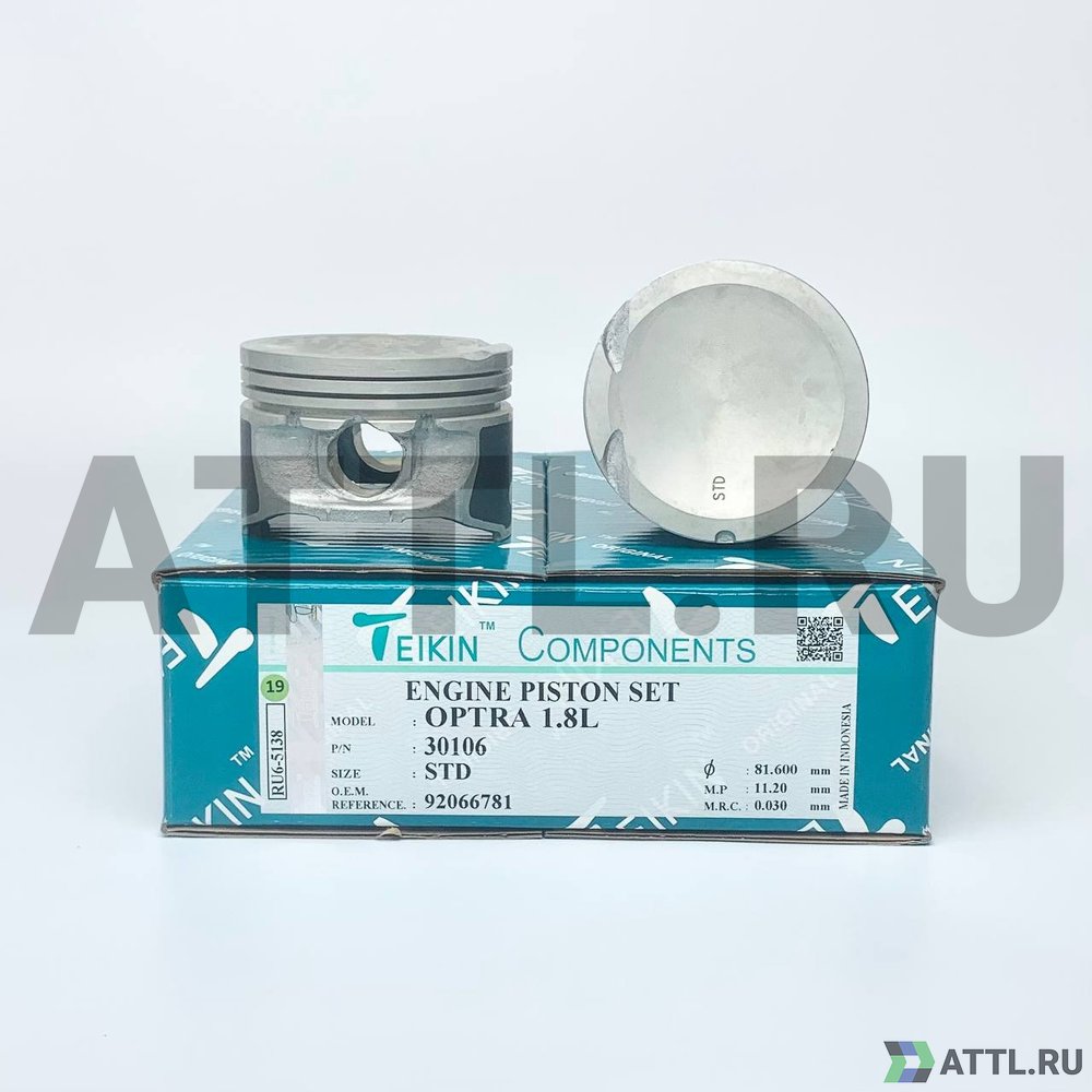 TEIKIN 30106 std Комплект поршней OPTRA 1.8L