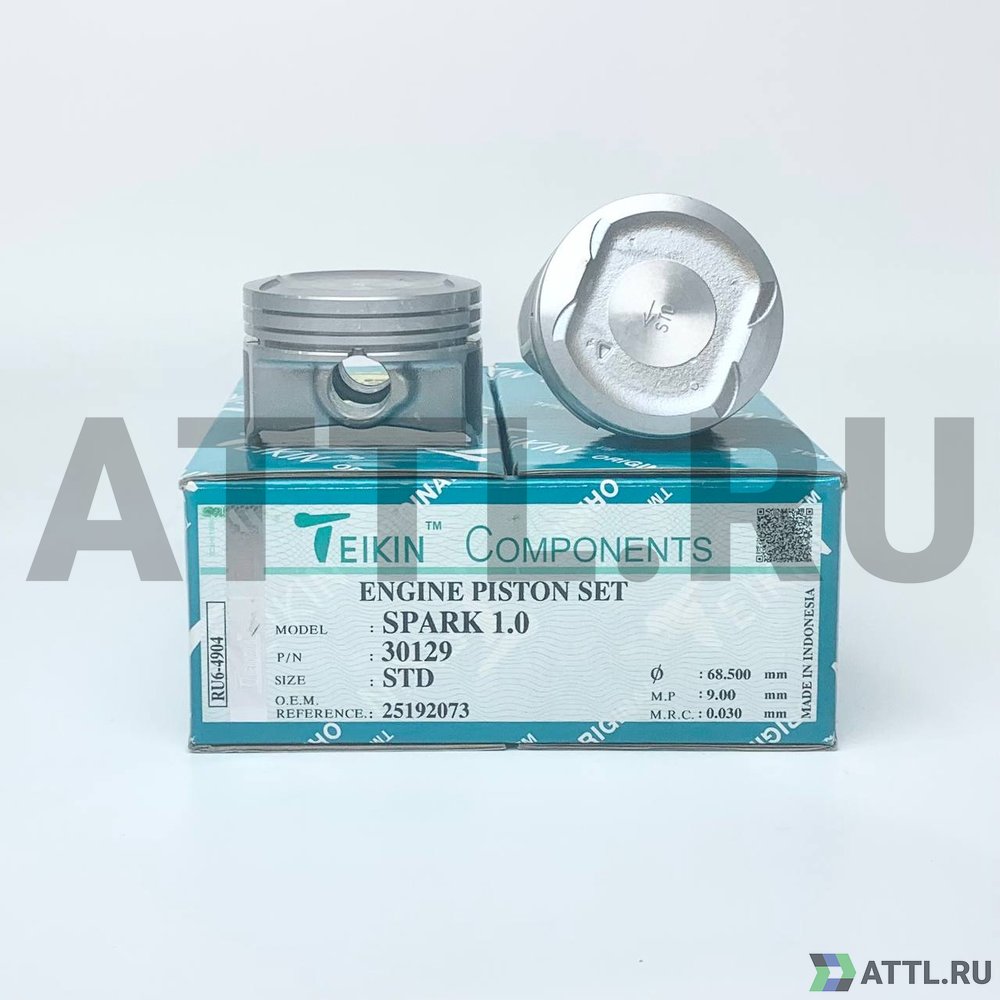 TEIKIN 30129 std Комплект поршней SPARK 1.0L d68,5 STD 1,2-1,2-2