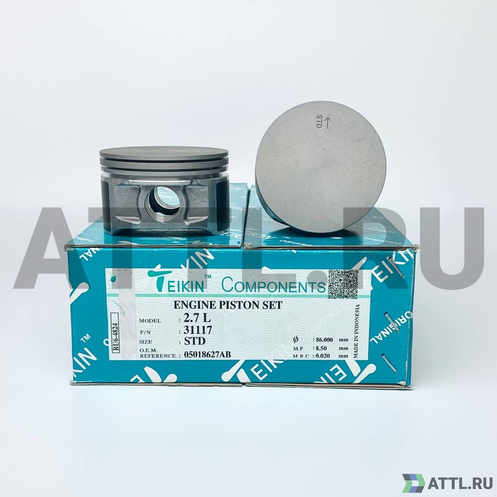 TEIKIN 31117 std Комплект поршней 2.7L