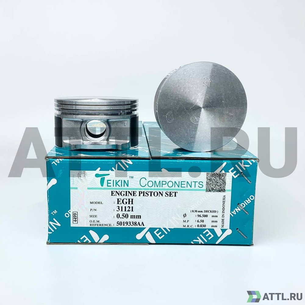TEIKIN 31121 050 Комплект поршней EGH d96+0.50 1,2-1,5-3