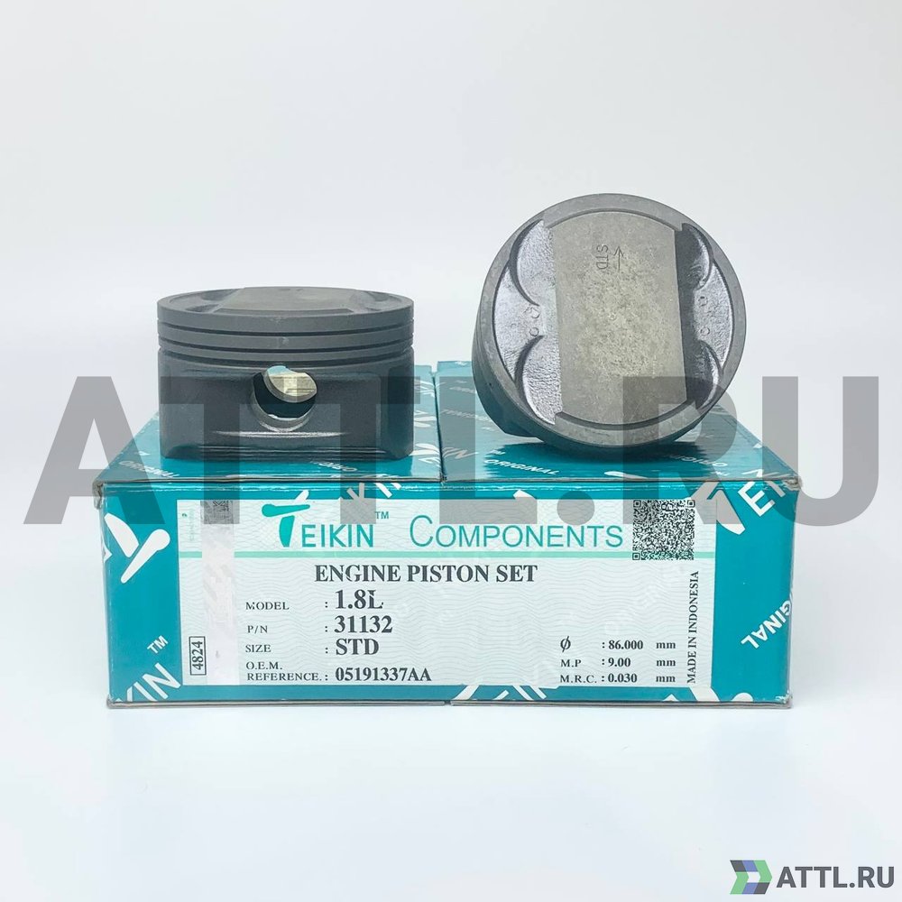 TEIKIN 31132 std Комплект поршней 1.8L d86 STD 1,2-1,2-2